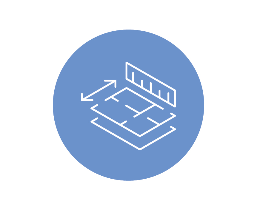 mapped + measured icon